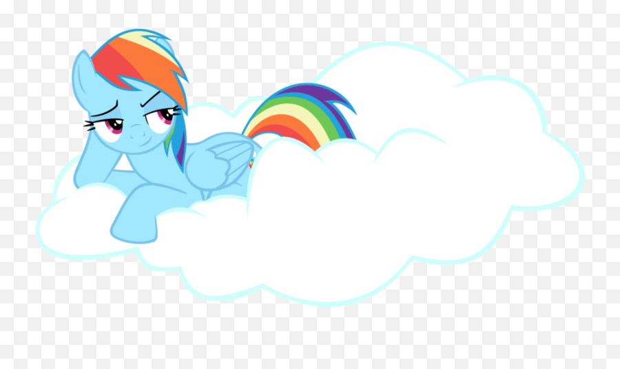 Most Beautiful Pony - Page 5 Fim Show Discussion Mlp Forums Imagen Nube Rainbow Dash Emoji,Rimshot Emoji