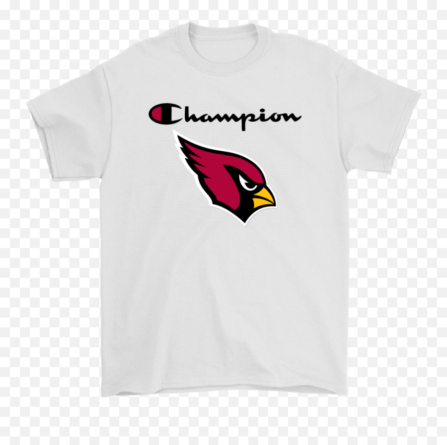 Champion Logo Mashup Nfl Shirts - Arizona Cardinals Emoji,Nfl Emoji For Iphone