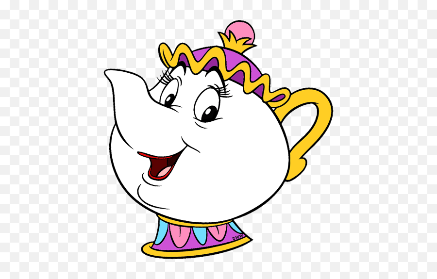 Library Of Mrs Potts And Chip Clip Art Transparent Download - Chip And Mrs Potts Emoji,Poker Chip Emoji