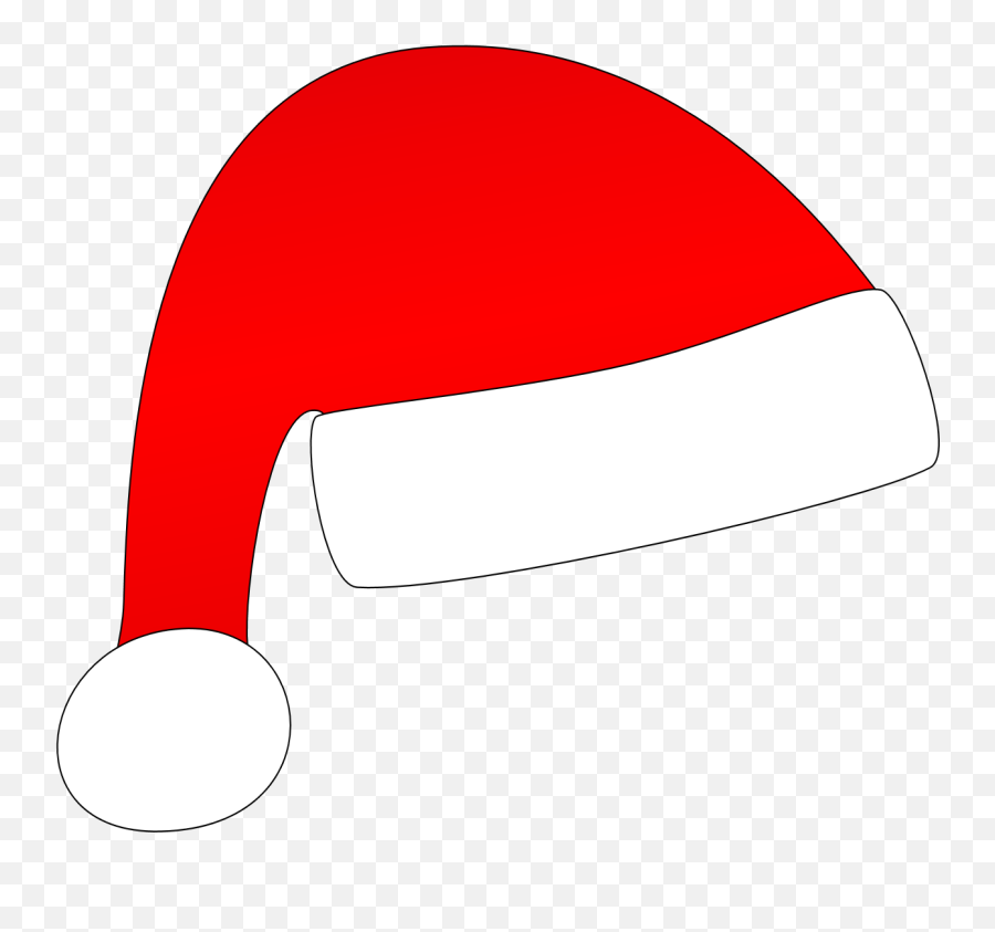 Santa Hat - Clip Art Emoji,Emoji With Santa Hat
