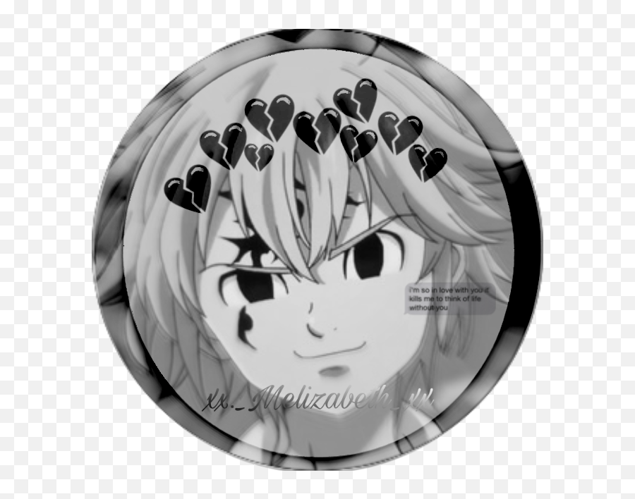 Sevendeadlysins Meliodas Anime Elizabeth Goddess Demon - Meliodas Picsart Emoji,Goddess Emoji