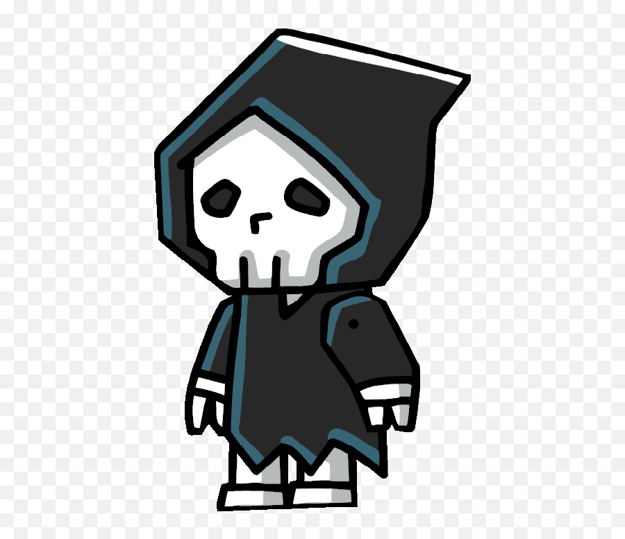 Undead Clipart Death Reaper - Horsemen Of The Apocalypse Scribblenauts Emoji,Grim Reaper Emoji