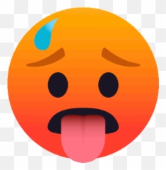 Hot Face Joypixels GIF - HotFace OverheatedFace Uk Cafe Sakai Emoji