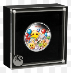 2020 Emoji Celebration 1oz Silver Proof - Great Southern Land 2020 1oz Silver Proof Opal Coin,Celebration Emoji