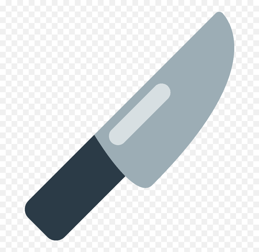 Kitchen Knife Emoji Clipart - Cuchillo Emoticon,Dagger Emoji