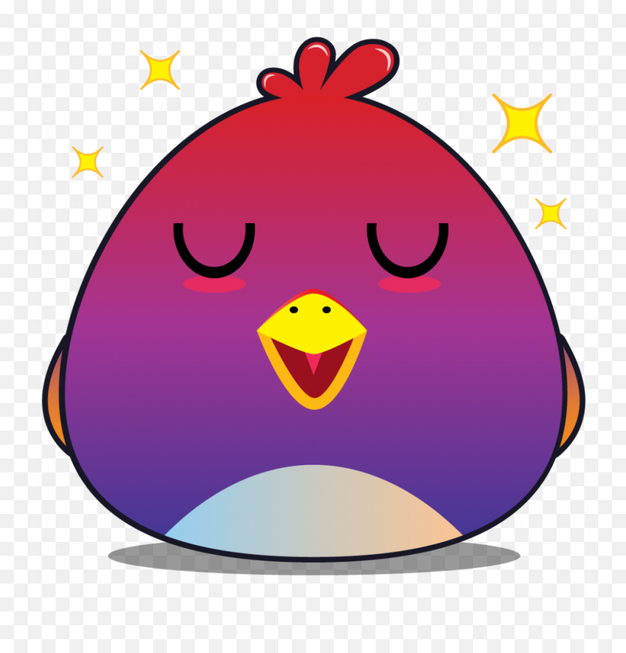 Moody Bird Vidio Stickers For Whatsapp - Happy Emoji,Whistling Emoticon