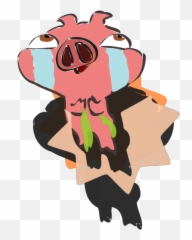 Swine Flu Pig PNG SVG Clip art for Web - Download Art Fictional Character Emoji