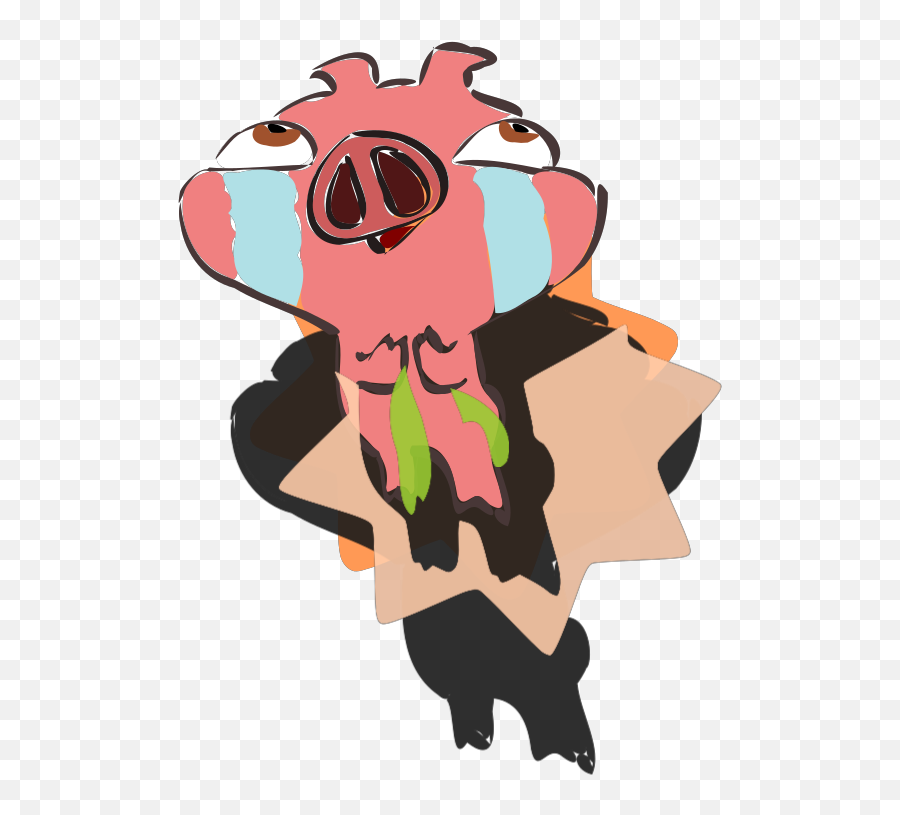 Swine Flu Pig Png Svg Clip Art For Web - Download Clip Art Fictional Character Emoji,Flying Pig Emoji