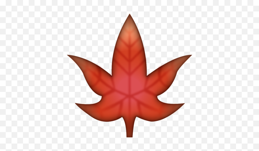 Maple Leaf Emoji - Maple Leaf Emoji Ios,Shrimp Emoji