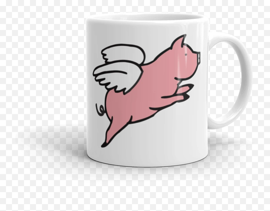 Mugs Tagged - Flying Pigs Emoji,Boar Emoji