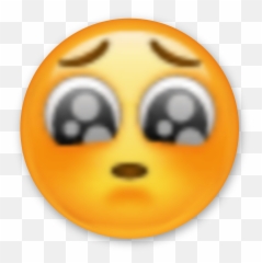 Emote Fofinho - Pleading Face Emoji Whatsapp,Pleading Emoji