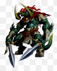 Golden Fighters Heartless Creations - Ganon Zelda Emoji,Pig Knife Emoji