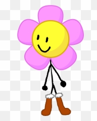 Flower Snow Boots - Battle For Dream Island Flower Emoji,Emoticon With Flower