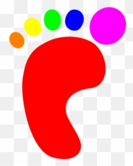 Feet Happy Foot Transparent Png - Clipart Color Emoji