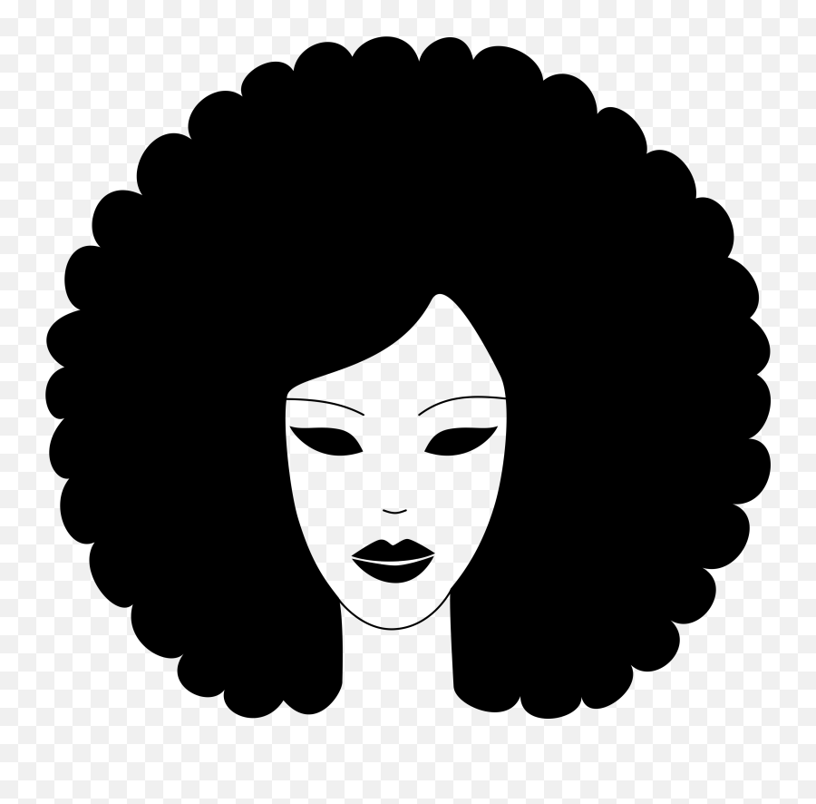 Free Black Girl Afro Silhouette Download Free Clip Art - African Black Is Beautiful Emoji,Black Girl Emoji
