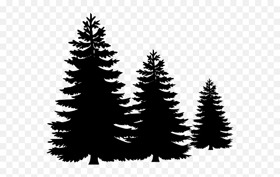 Pine Trees Clip Art Vector Free Clipart Images Clipartcow 2 - Pine Trees Free Vector Emoji,Pine Tree Emoji