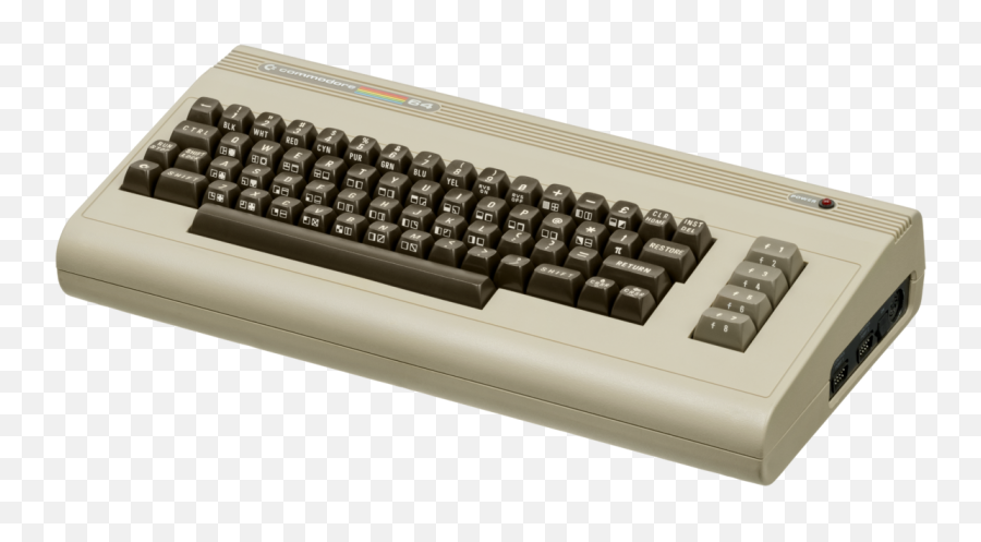 Commodore - Commodore 64 Emoji,Game Controller And X Emoji