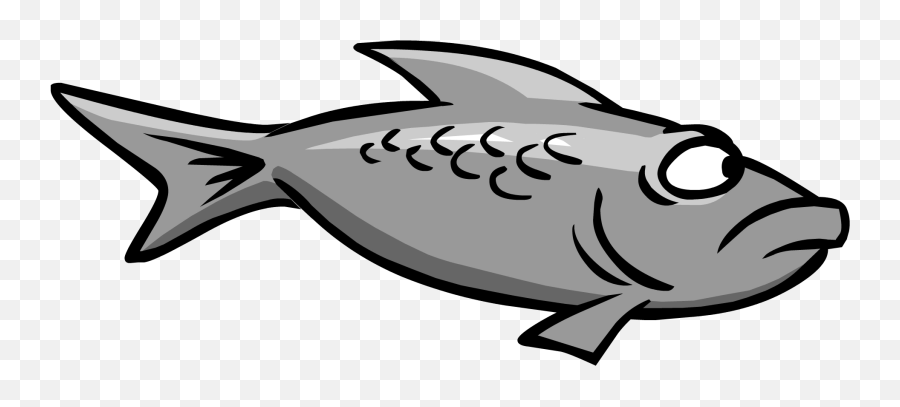 Gray Fish - Gray Fish Cartoon Emoji,Fishing Emojis