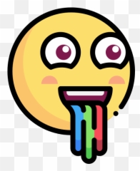Vomiting Emoji Png Icon - Icon,Binoculars Emoji