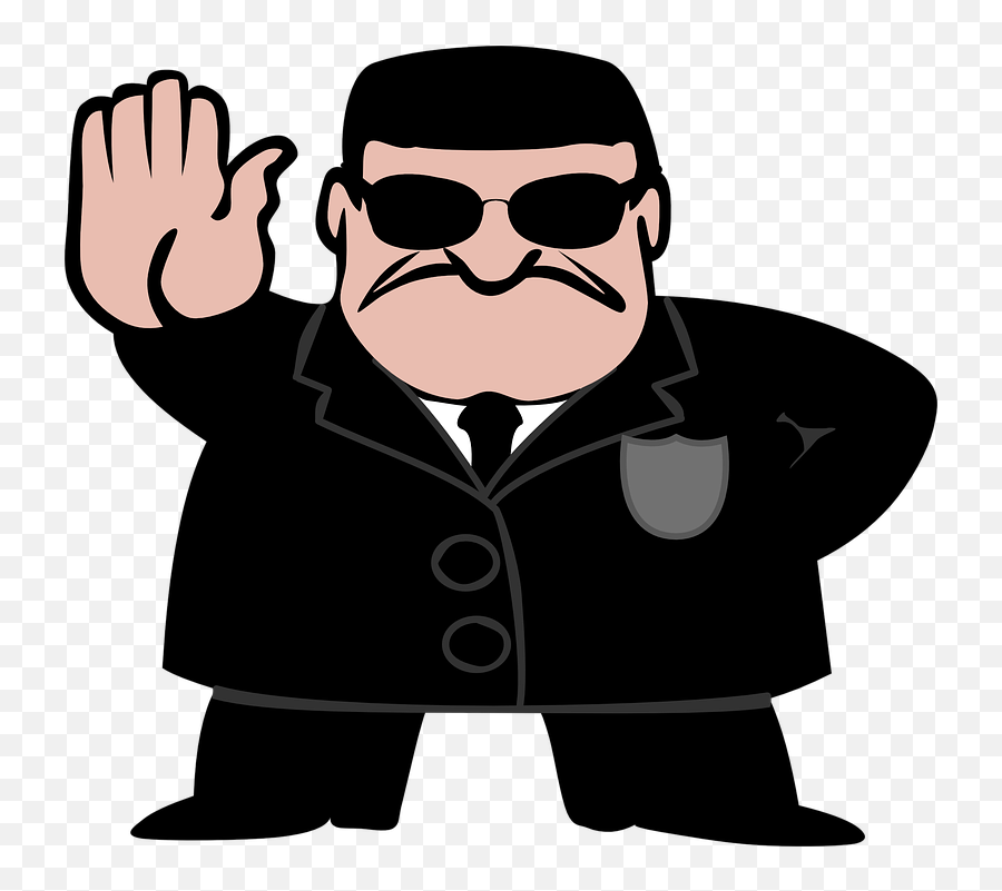 Bodyguard Police Detective - Fbi Agent Clipart Emoji,Secret Agent Emoji