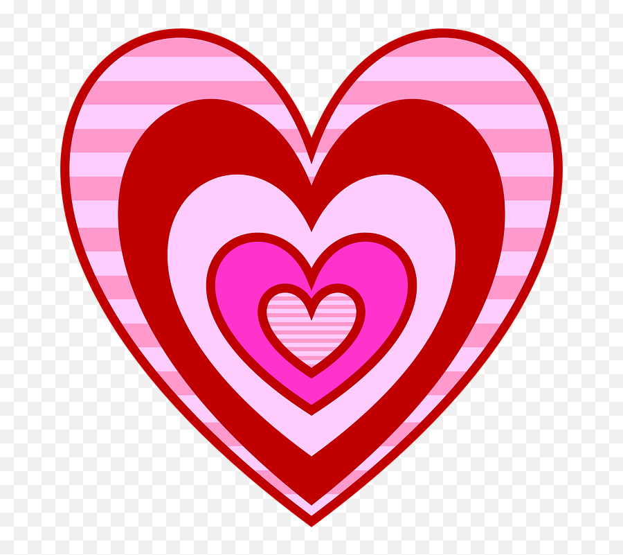 Pink Valentines Hearts - Red And Pink Valentine Hearts Emoji,Valentines Emoticons