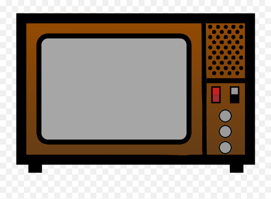 Tv No Background Television And Radio - Television Emoji,Radio House Emoji