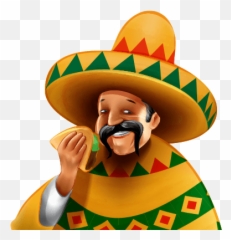 Picture - Transparent Taco Man Clipart Emoji