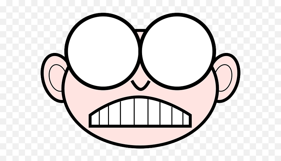 Download Hd Girl Angry Face Cartoon - Nerd Clip Art Emoji,Girl Nerd Emoji