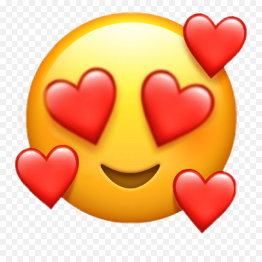 Love Emoji Baby Hearts - Heart Face Emoji Png,Love Emoji