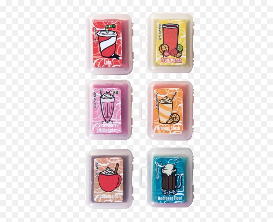 Geddes Snack Attack Scented Kneaded Eraser - Snack Attack Kneaded Erasers Emoji,Milkshake Emoji