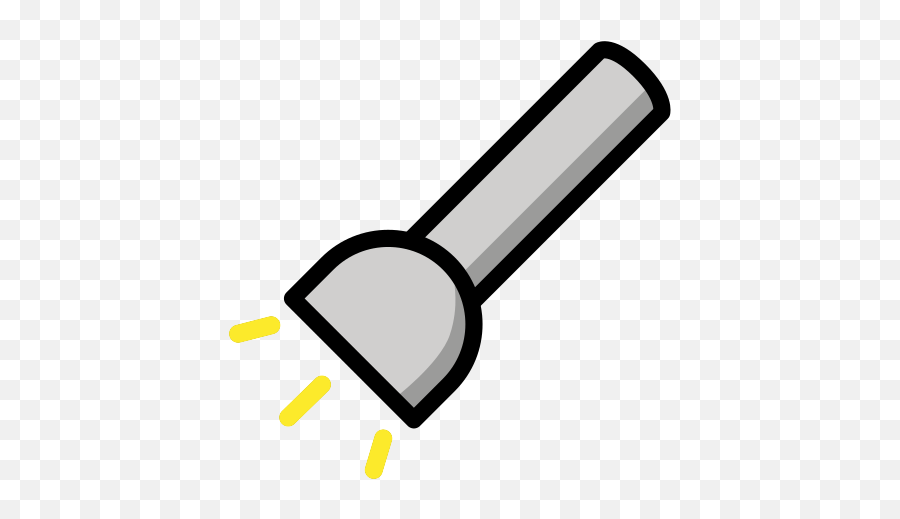 Electric Torch - Clip Art Emoji,Torch Emoji
