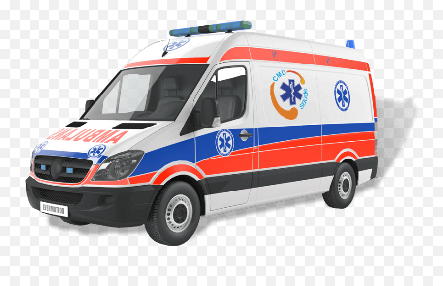 Ambulance Cartoon Emergency Medical Technician Paramedic - Ambulance Car Emoji,Ambulance Emoji
