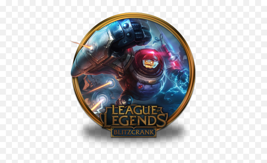 Blitzcrank Riot Icon League Of Legends Gold Border Iconset - Riot Blitzcrank Splash Art Emoji,Riot Emoji