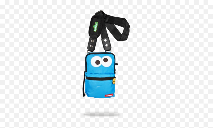 Shop Mens Kravekicks - Cookie Monster Sprayground Shoulder Bag Emoji,Emoji Shoulder Bag
