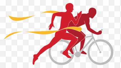 Olympic Cycling Clipart - Transparent Running Man Png Emoji
