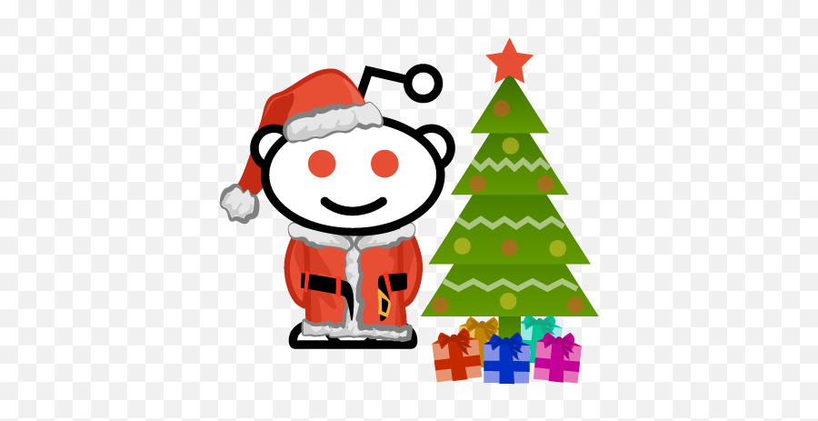 Christmas - Secret Santa Time Gif Clipart Full Size Loot Boxes Joke Emoji,Emoji Xmas Tree