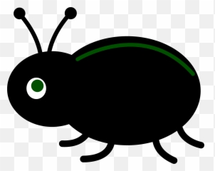 Free Free Bug Clipart Download Free Clip Art Free Clip Art - Black Beetle Clip Art Emoji,Bug Emoji