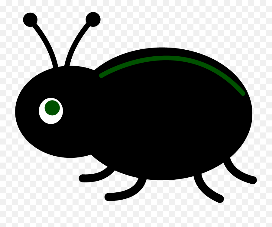 Free Free Bug Clipart Download Free Clip Art Free Clip Art - Black Beetle Clip Art Emoji,Bug Emoji