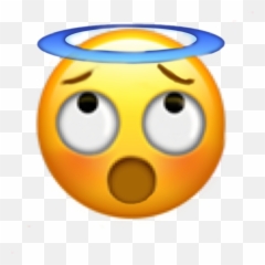 Emoji Angel Scary Follow Image - Happy