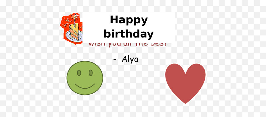 Doc Happy Birthday Mama Fikri Eeas - Academiaedu Hardware Y Software Emoji,Happy Birthday Emoticon