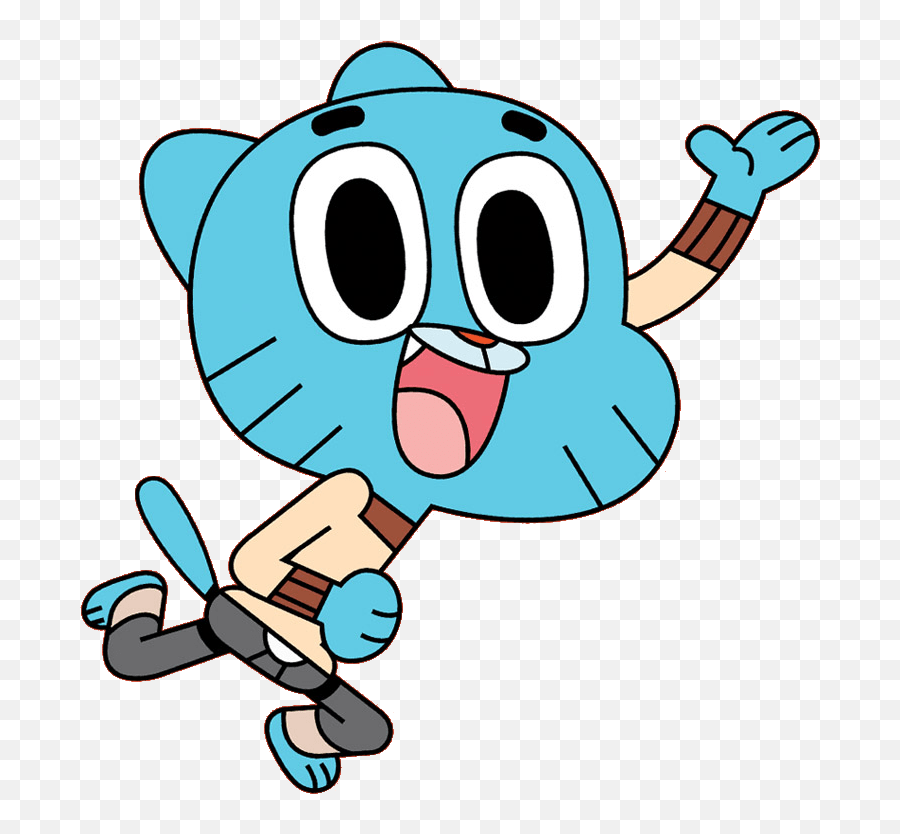 Papacoffretchi Pnglib U2013 Free Png Library - Character Amazing World Of Gumball Emoji,Squirting Emoji