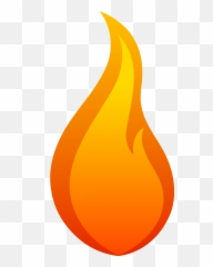Flame Fire 02 Png - Vector Llama De Fuego Transparent Dibujo Emoji