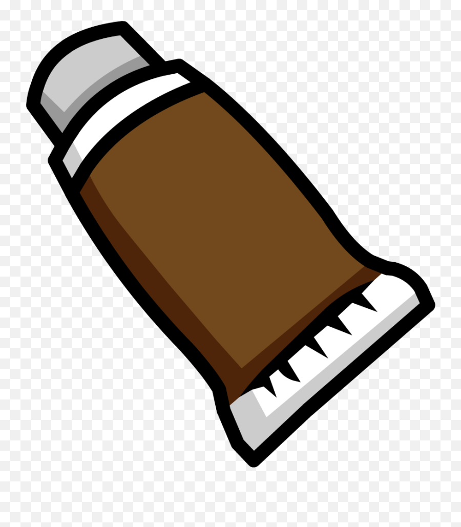 Brown Face Paint Icon - Brown Paint Clipart Emoji,Thinking Emoji Ms Paint