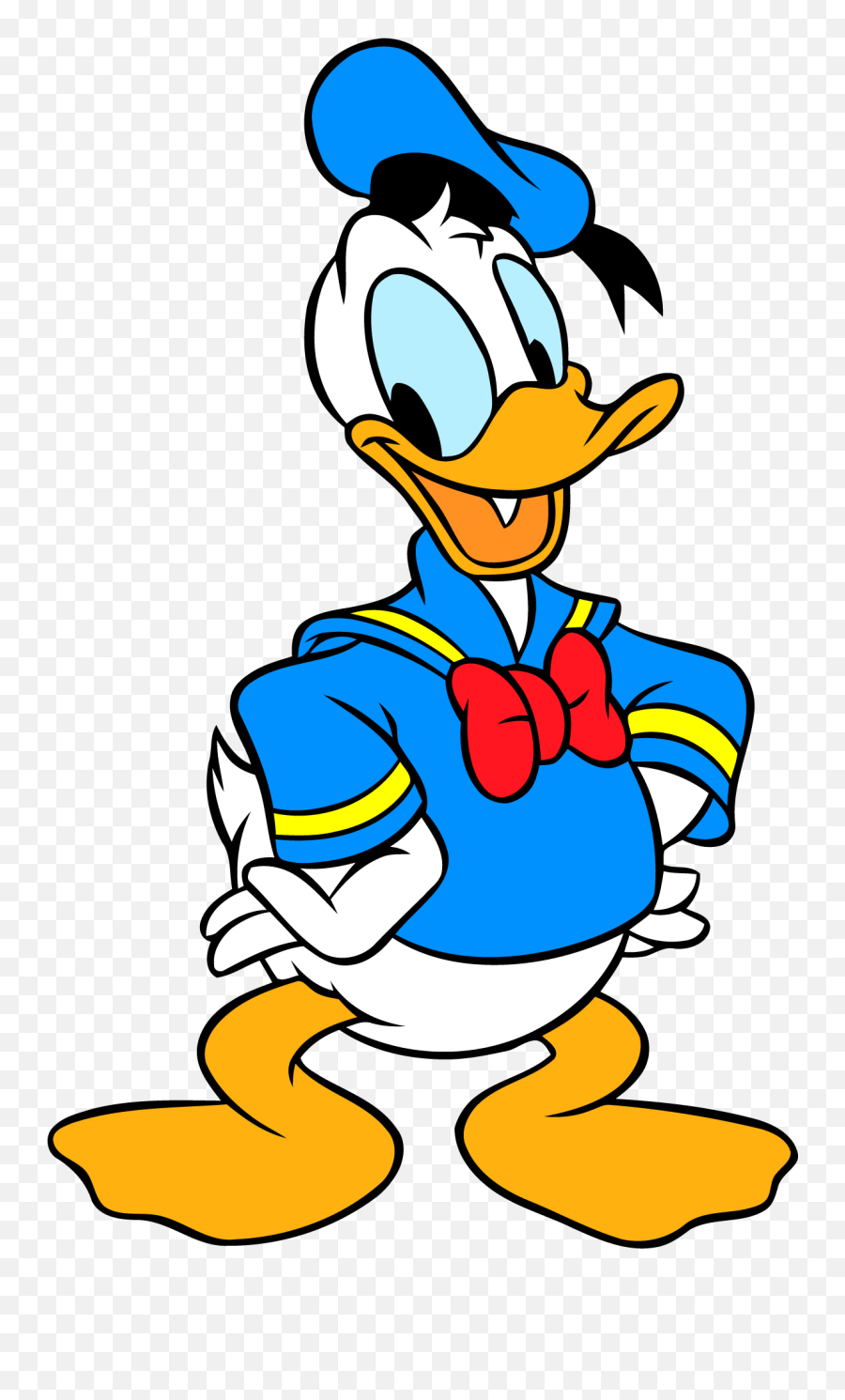 Disneyland Clipart Donald And Pluto - Donald Duck Emoji,Donald Duck Emoji