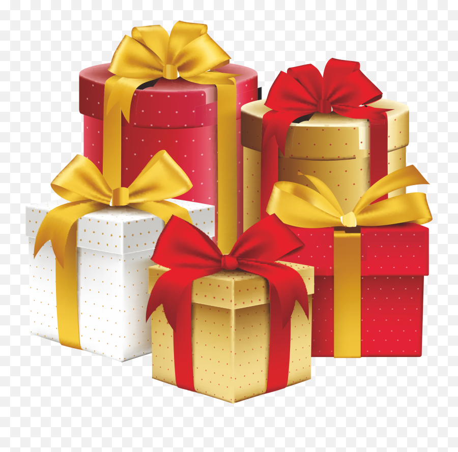 Gift Ribbon Decorative Box Birthday - Gift Box In Png Emoji,Present Emoji