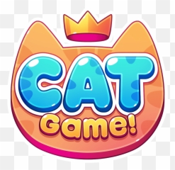 The Cat Game - Cats Collector Logo Emoji