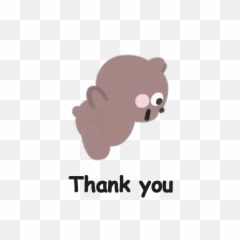 Cute Thank You Png Emoji Image