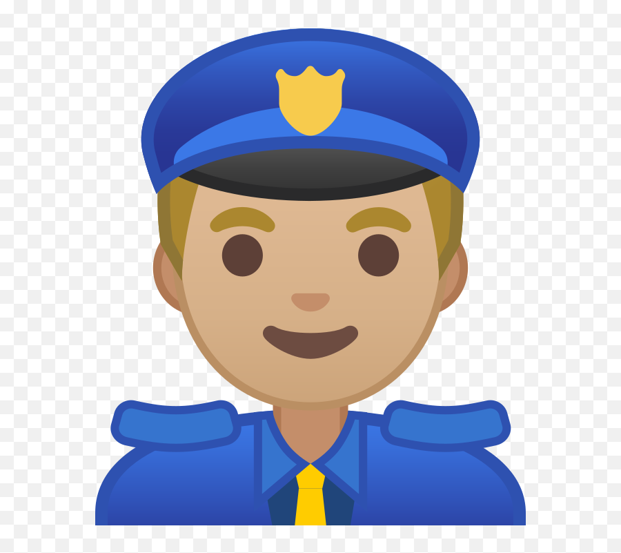 Noto Emoji Pie 1f46e 1f3fc 200d - Emoji Policial Png,Police Officer Emoji