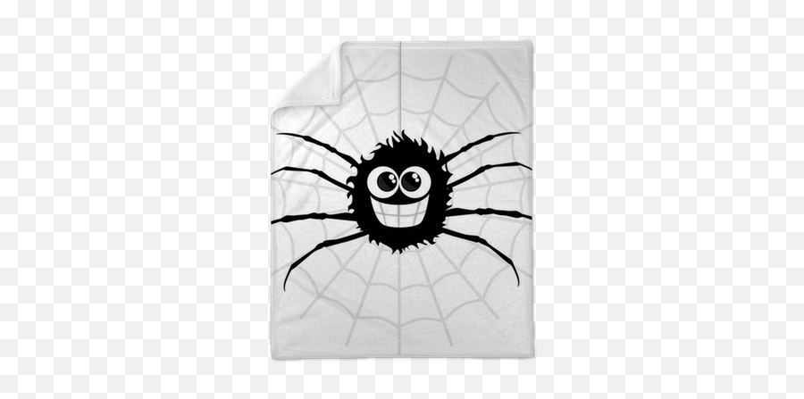 Cartoon Spider Plush Blanket Pixers - Cartoon Emoji,Spider Emoticon