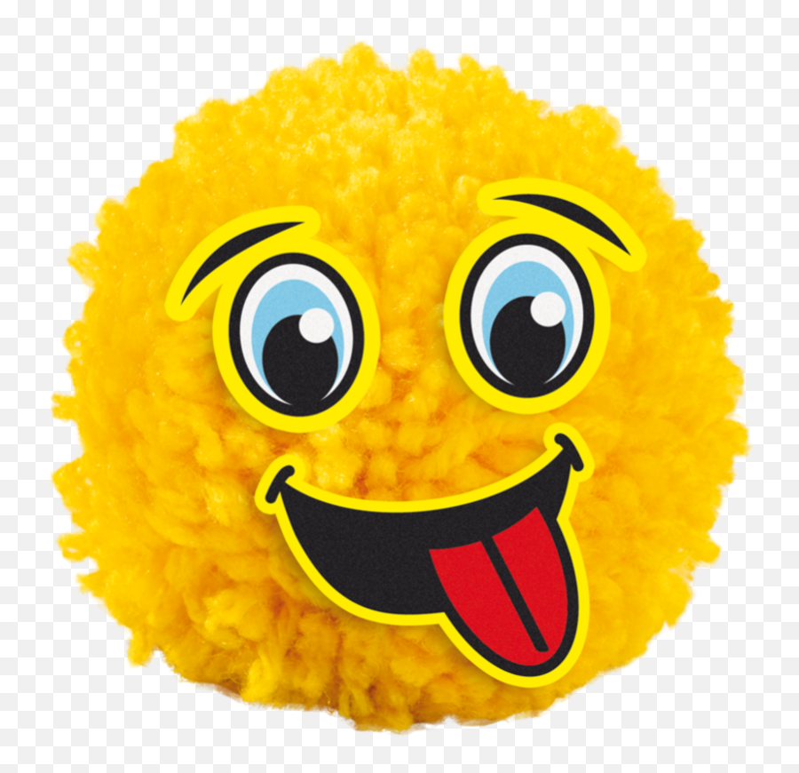 Ses Creative Pom Pom Emoticons - Pompones De Lana Con Ojos Y Boca Emoji,Emoticon S